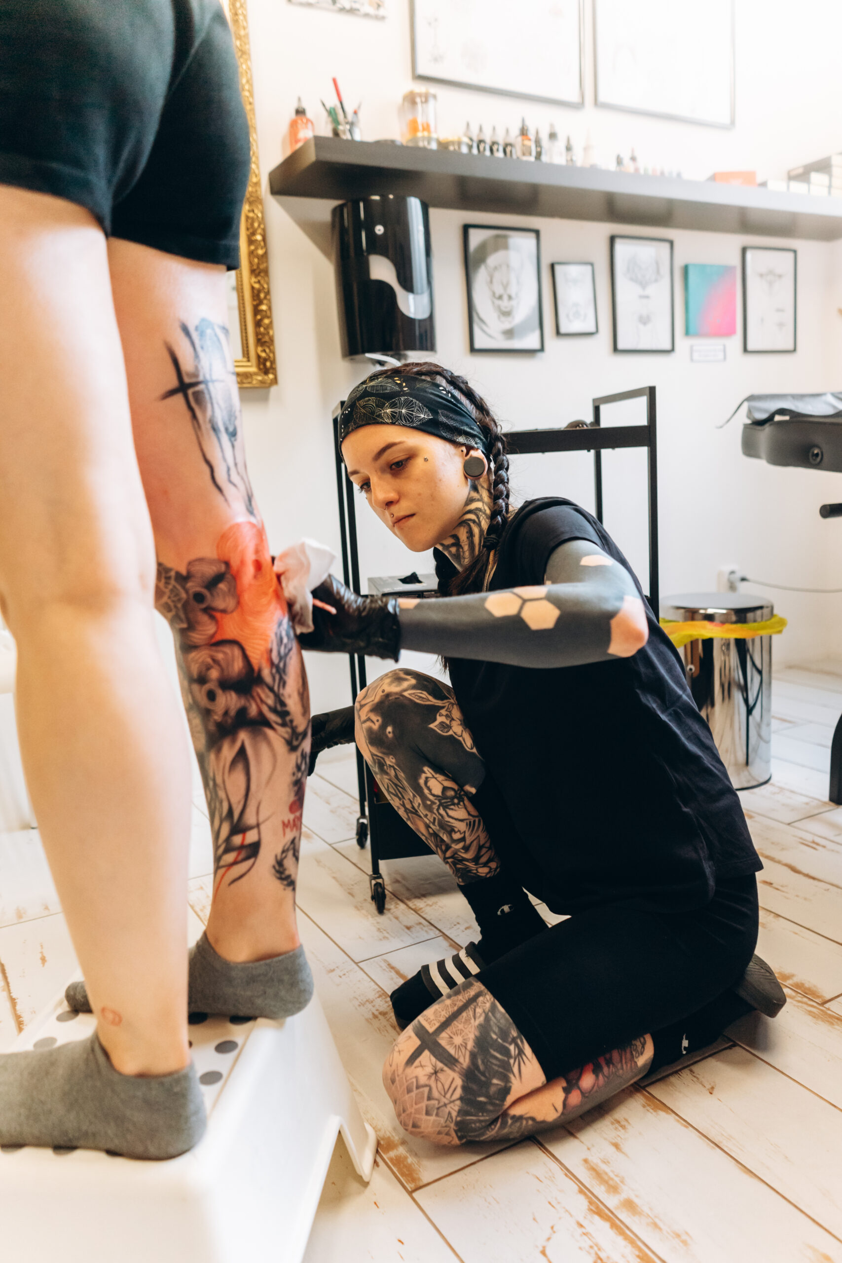 Tetování - oli ošetření