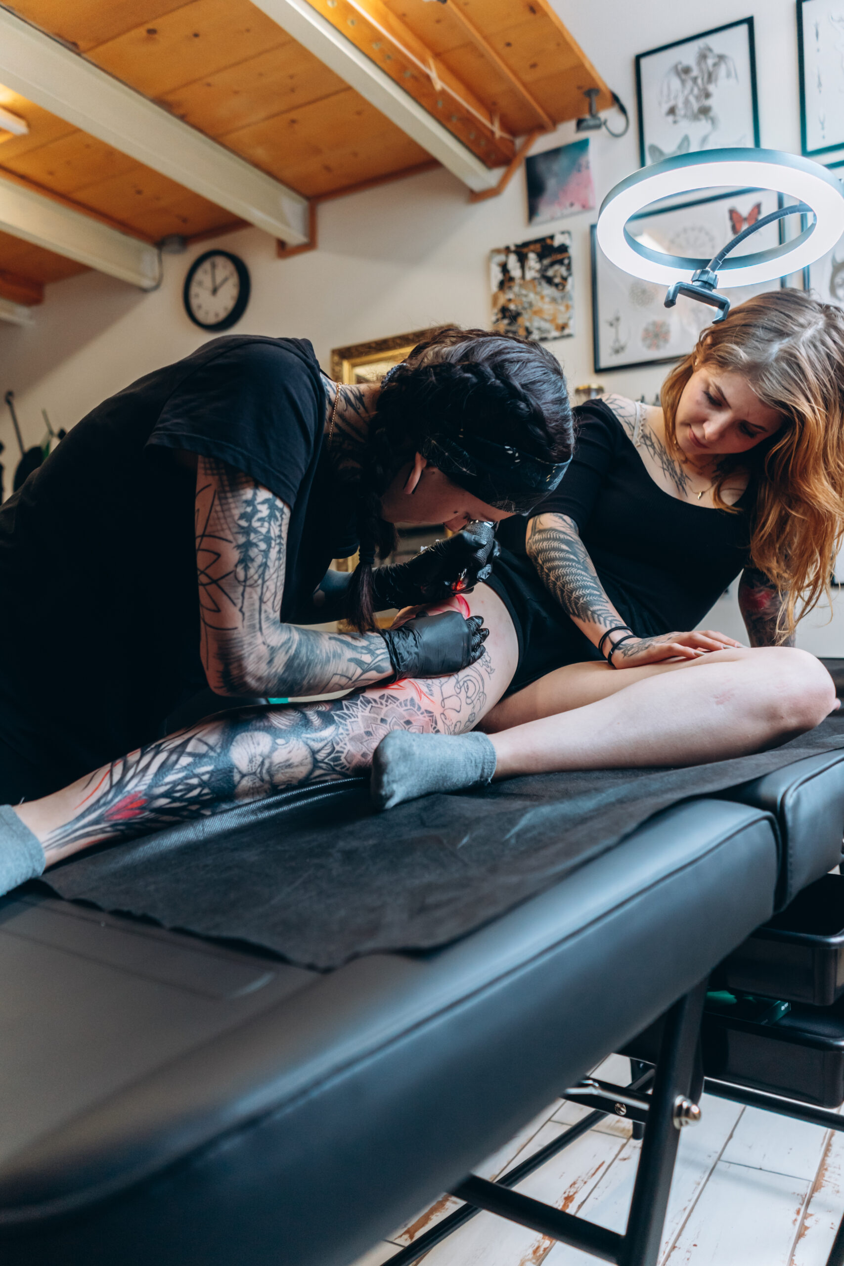 Tetování - oli barvení